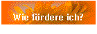 Wie frdere ich?